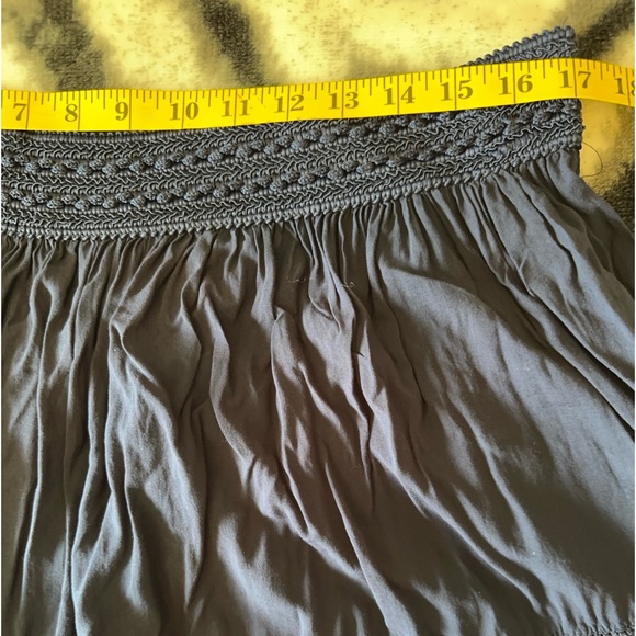 51A. Aeropostale Navy Blue Mini Skirt Medium - Picture 5 of 7